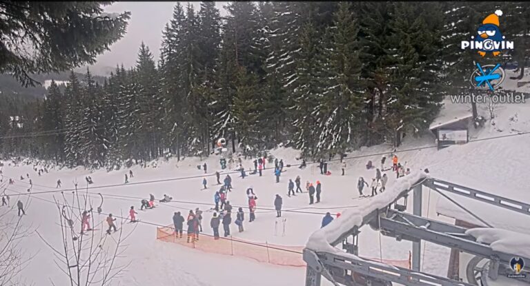Webcam Telegondola Partia Azuga - Live Schi, Vreme și Zăpadă