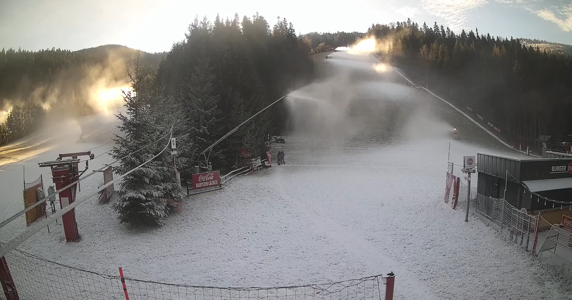 Webcam Telegondola Partia Azuga - Live Schi, Vreme și Zăpadă