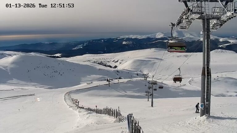 Webcam Telegondola Partia Azuga - Live Schi, Vreme și Zăpadă