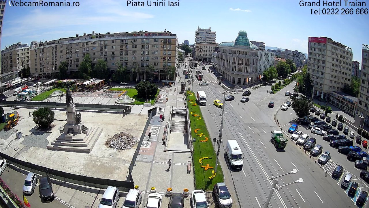 Webcam Piața Unirii Iași