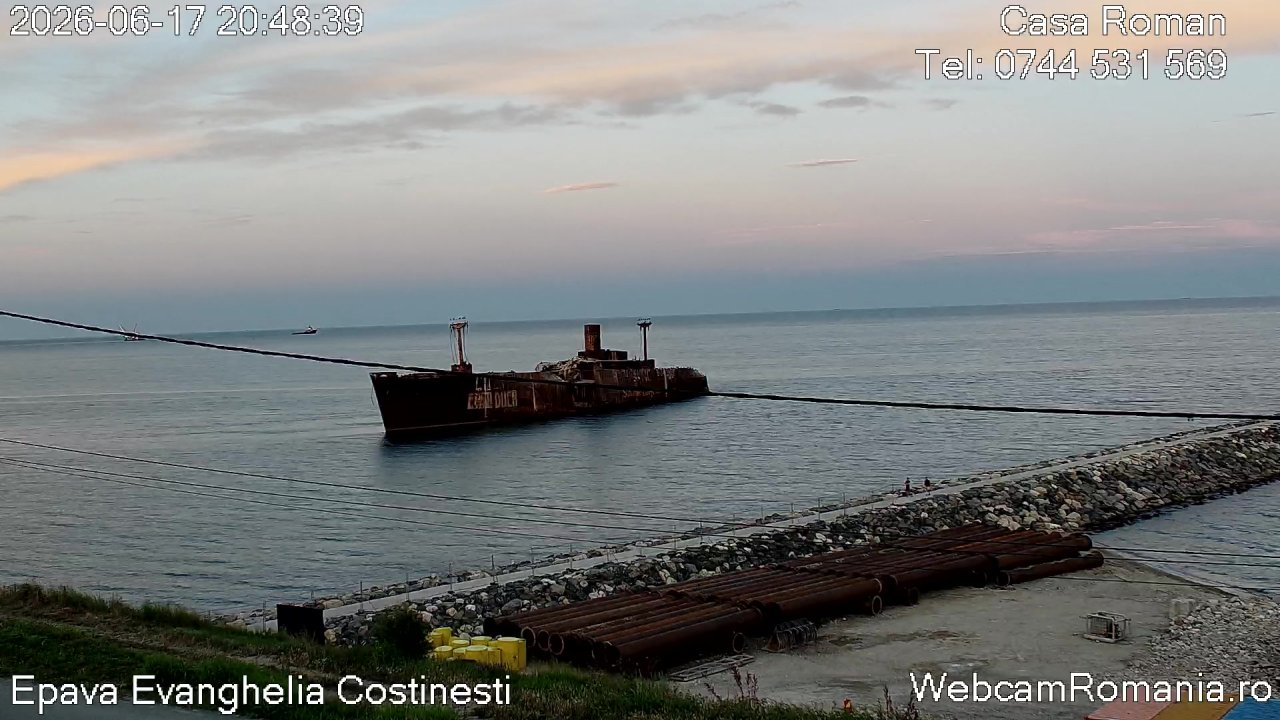 Webcam Costinesti Epava Evanghelia
