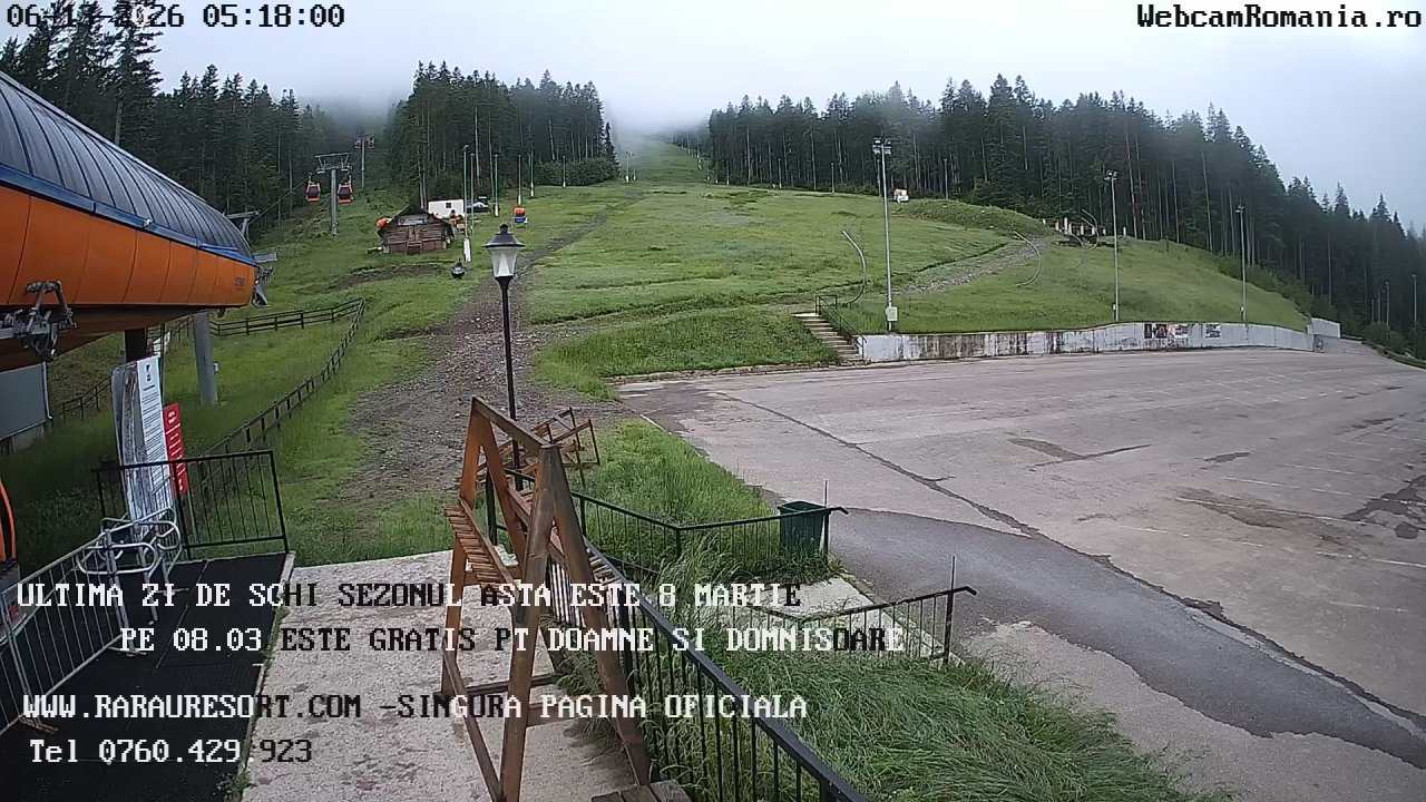 Webcam Partia Rarau plecare