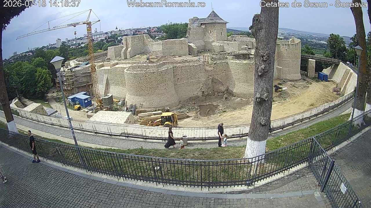 Webcam Cetatea de Scaun a Sucevei