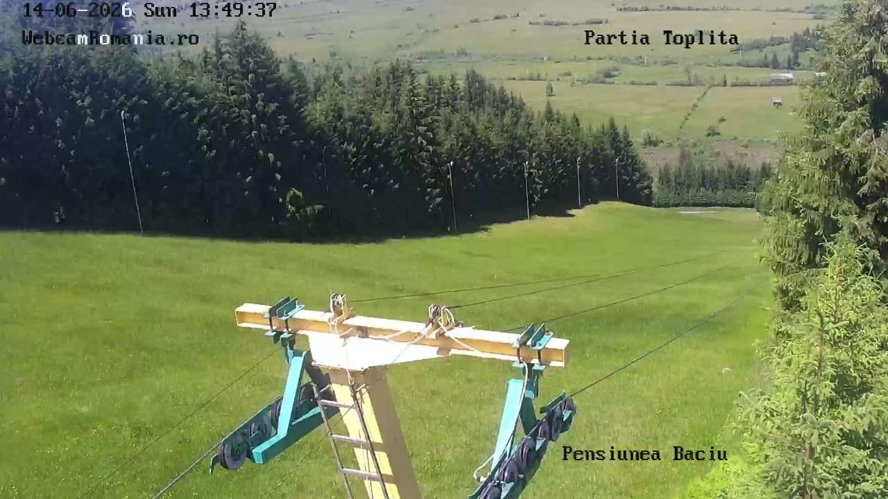 Webcam Partia Toplita Pensiunea Baciu